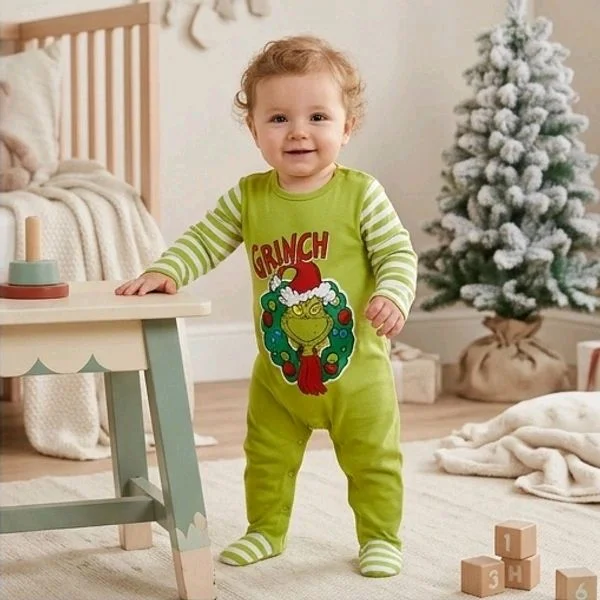 Surplus Baby Organic Cotton Romper for Babies-063 - 6-9 months