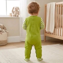 Surplus Baby Organic Cotton Romper for Babies-063 - 6-9 months