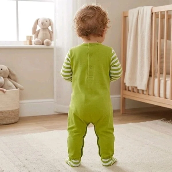 Surplus Baby Organic Cotton Romper for Babies-063 - 6-9 months