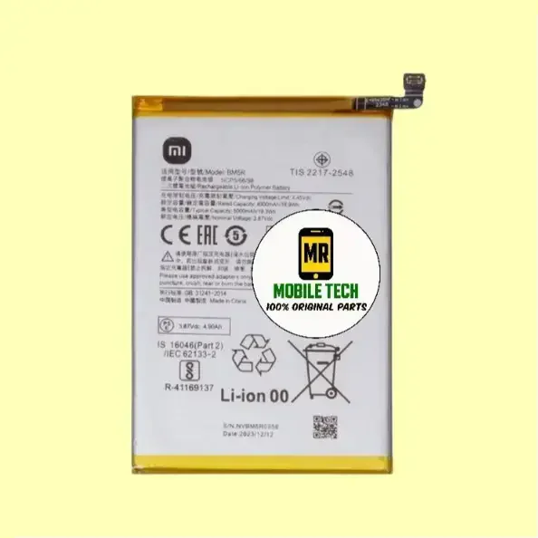 Redmi 12 5G 本体excellent 100%battery Redmi 12 5G BM5R Care Original Battery | 14 Days Replace & Refund