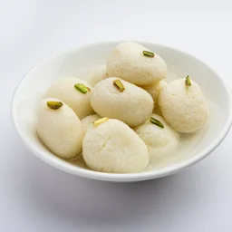 BMB Sponge Rasgulla - 1, Rose Water Sprinkled