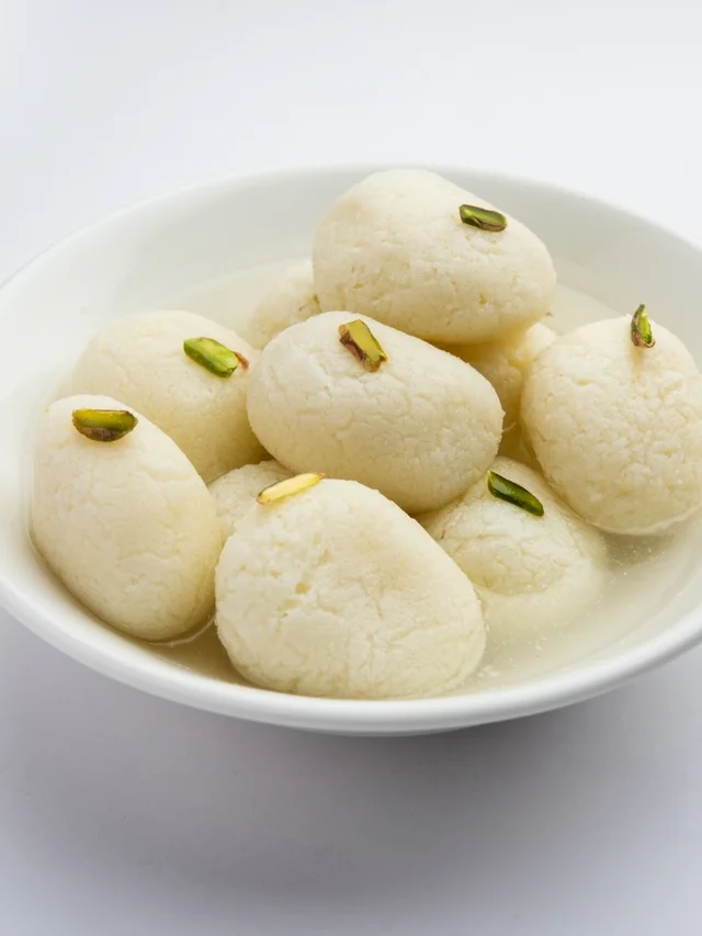 BMB Sponge Rasgulla - 1, Rose Water Sprinkled