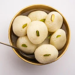 BMB Sponge Rasgulla - 1, Rose Water Sprinkled