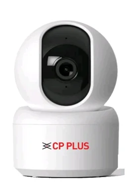 CP PLUS 4MP Quad HD Smart Wi-fi CCTV Camera - 2-Way Talk -360° Pan & Tilt -sireen-in build-Echo Cacellation Mode| Suports Sound Detection - IR Distance 15Mtr -SD Card (Up to 256 GB) - CP-E45A - Without Installation