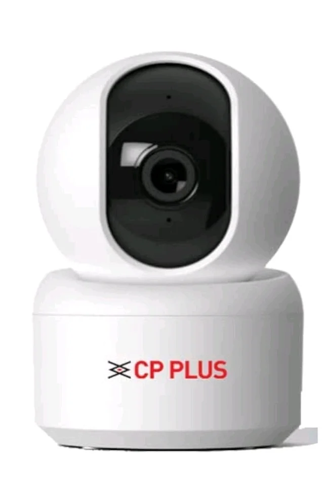 CP PLUS 4MP Quad HD Smart Wi-fi CCTV Camera - 2-Way Talk -360° Pan & Tilt -sireen-in build-Echo Cacellation Mode| Suports Sound Detection - IR Distance 15Mtr -SD Card (Up to 256 GB) - CP-E45A - Without Installation