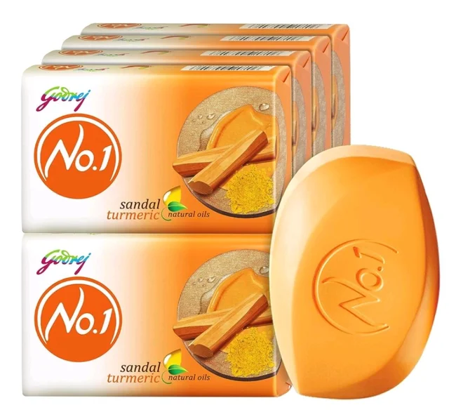 Godrej No1 Sandal Turmeric - 150g*5