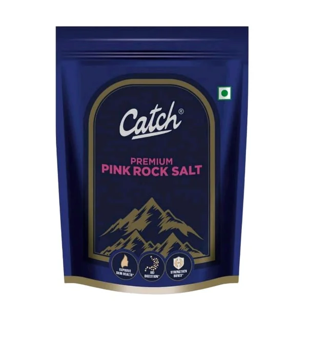 Catch Premium Iodised pink Rock Salt - 1kg