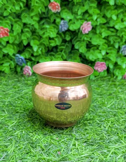 VIKRAM METAL Copper pooja lota - 3 INCH