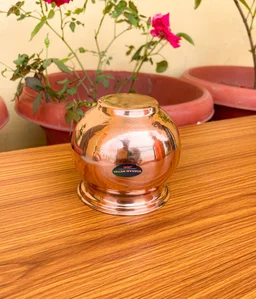 VIKRAM METAL Copper pooja lota - 2.2 INCH