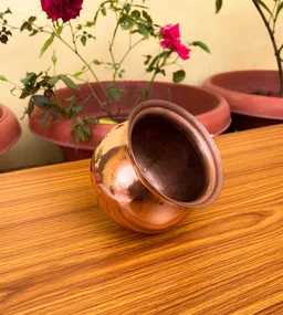 VIKRAM METAL Copper pooja lota - 2.2 INCH