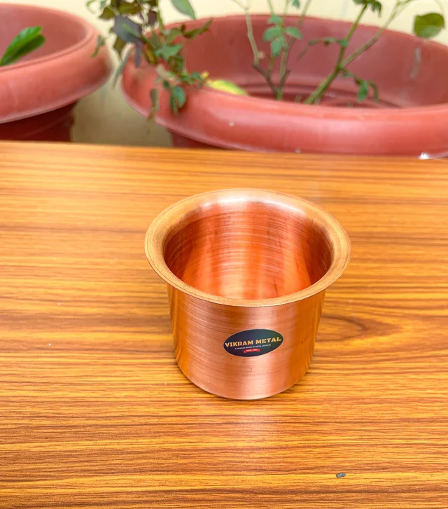 VIKRAM METAL Copper panchpatra - 2.3 INCH