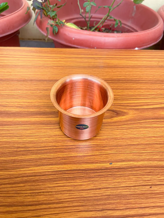 VIKRAM METAL Copper panchpatra - 2.3 INCH