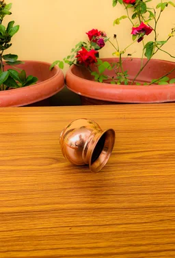 VIKRAM METAL Copper Marwadi Lota 150 ml - 2 INCH
