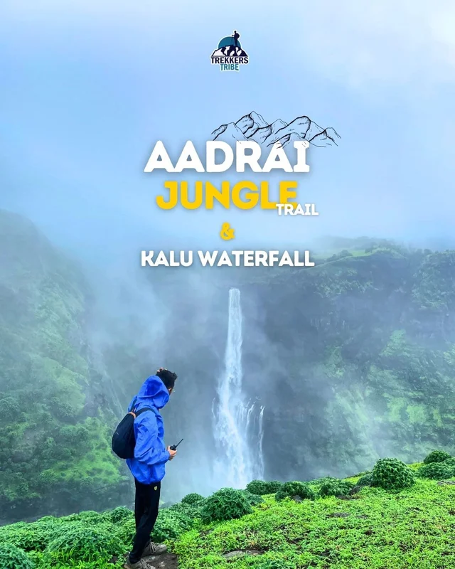 Trek To Aadrai Jungle W/ Kalu Waterfalls 🛤️