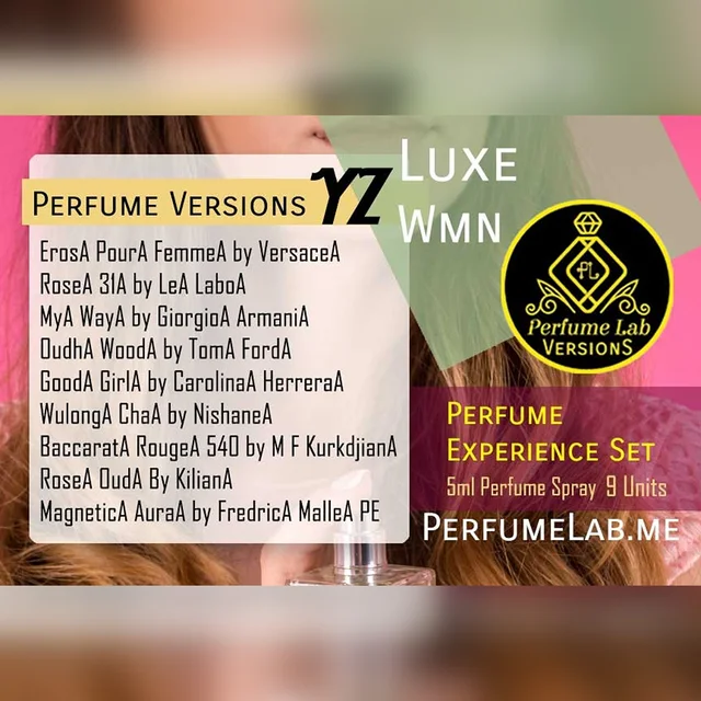 Luxe Women - YZ Versions 5ml EDP Spray Set