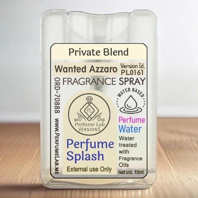 Wanted Azzaro Perfume Splash Pocket Spray - Version Id. PL0161