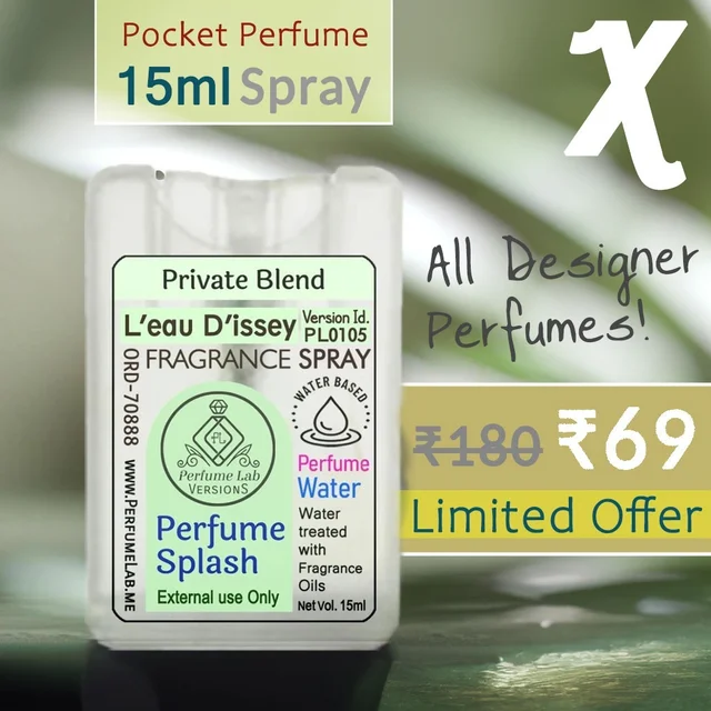 L'Eau d'Issey Perfume Splash Pocket Spray - Version Id. PL0105