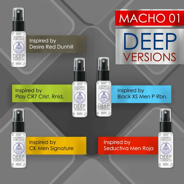 MACHO 01 Deep Versions - NANO Spray Set of 5