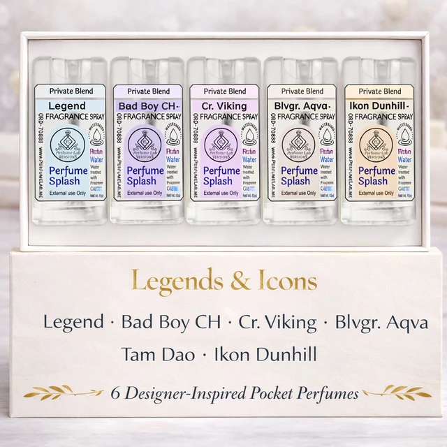 Legends & Icons - 6 Pocket Perfumes Set