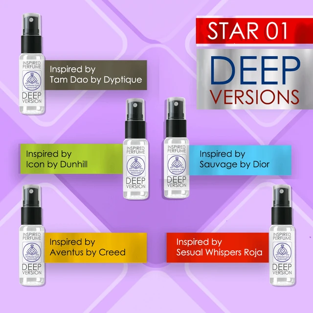 STAR 01 Deep Versions - NANO Spray Set of 5
