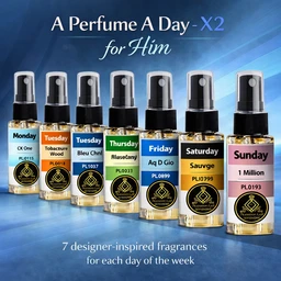 His X2 - A Perfume A Day Set - 7 x 9ml EDP