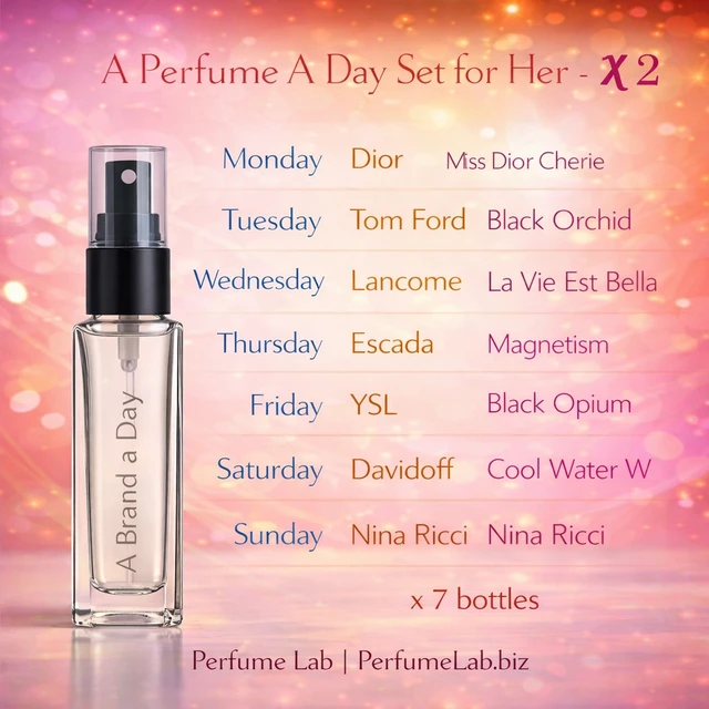 Her X2 - A Perfume A Day Set