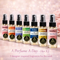 Her X2 - A Perfume A Day Set - 7 x 9ml EDP