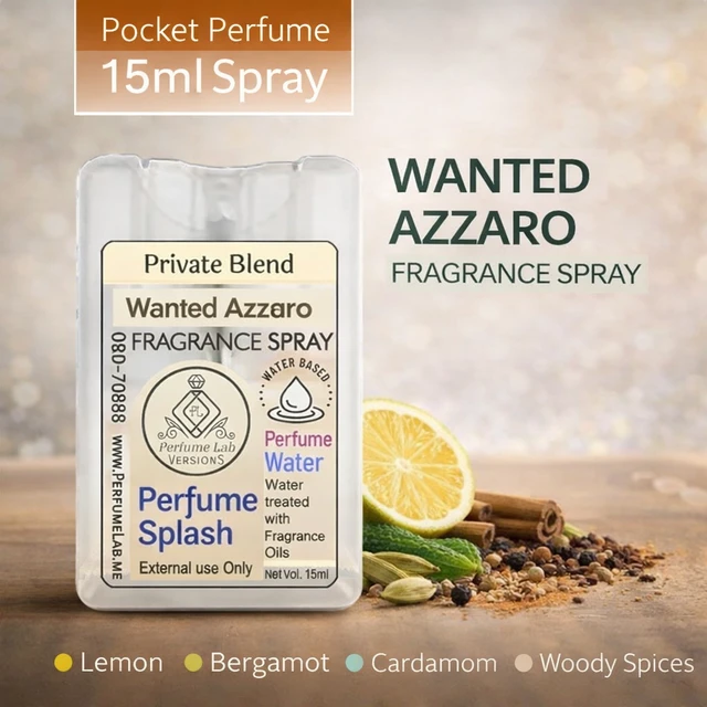 Wanted Azzaro Perfume Splash Pocket Spray - Version Id. PL0161