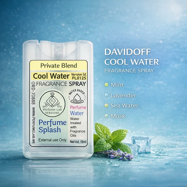 Cool Water Perfume Splash Pocket Spray - Version Id. PL0125