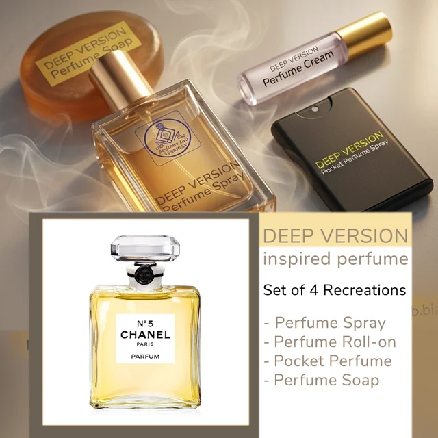 Deep Version Chanel No. 5 by Chanel Version Id. PL0156 - Deep Version Set