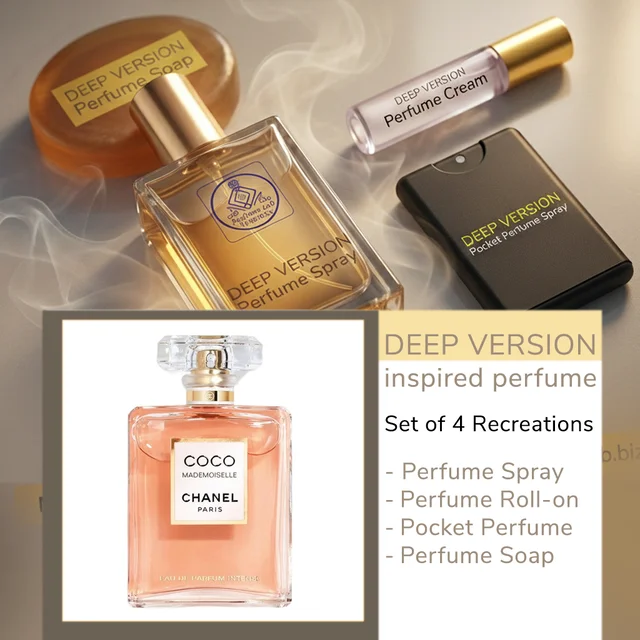Deep Version Coco Mademoiselle by Chanel Version Id. PL0402 - Deep Version Set