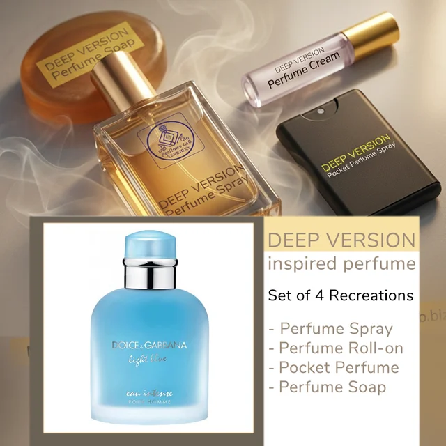 Deep Version Light Blue by Dolce&Gabbana Version Id. PL0231 - Deep Version Set