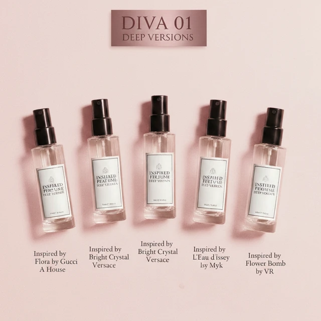 DIVA 01 Deep Versions - NANO Spray Set of 5