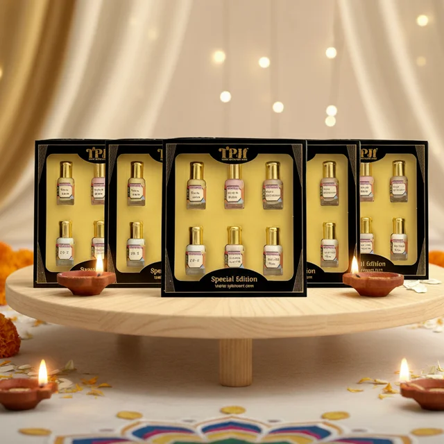 Gift - 6-in-1 Attar Cream Roll-on Set - 5 @ price of 3