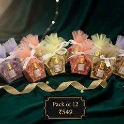 Gift - Diya with Attar Set - Pack of 25