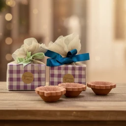 Gift - Handmade Perfume Soap & Diya - Single Pack