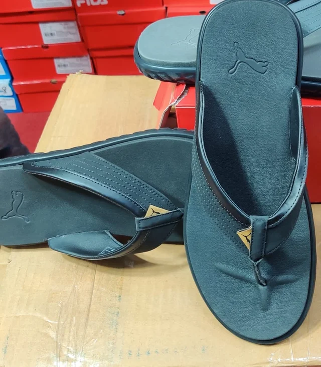 Puma Galaxy Comfort V4 Unisex Flipflops - Black, UK 8, Black