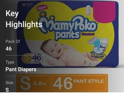 ManyPoko Pants (Small Size) - 09AM-09PM