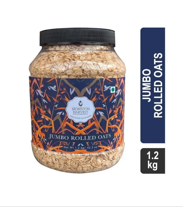 Monsoon Harvest Gluten-free Jambo Rool Oats - 09AM-09PM, 1.2KG
