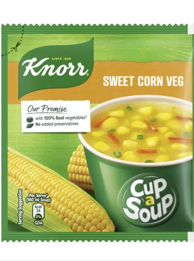 Knorr Instant Sweet Corn Cup - 10AM-07PM, 9.5Gram