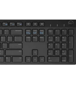 Dell KB216 Wired Multimedia USB Keyboard with Super Quite Plunger Keys with Spill-Resistant – Black - 10AM-08PM