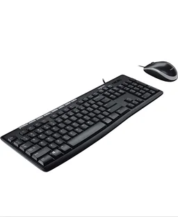 Logitech Media Combo MK200 Full-Size Keyboard and High-Definition Optical Mouse - 10AM - 08PM