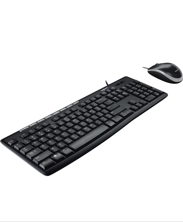 Logitech Media Combo MK200 Full-Size Keyboard and High-Definition Optical Mouse - 10AM - 08PM