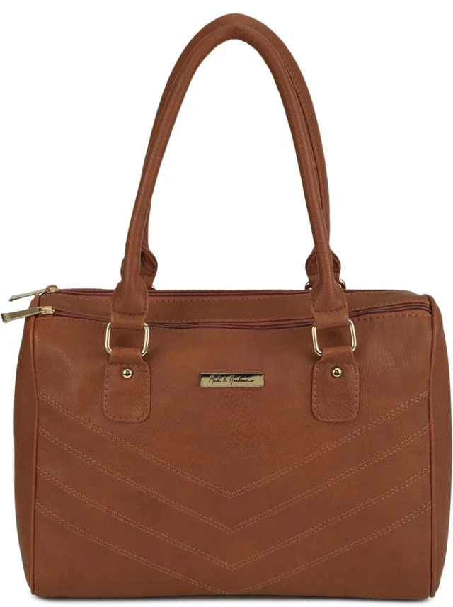 Women Tan Hand Held Bag - Regular Size