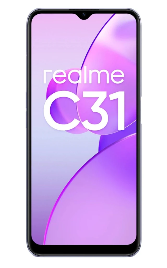 Realme C31 (Light Silver ,64) ( 4GB ,RAM)