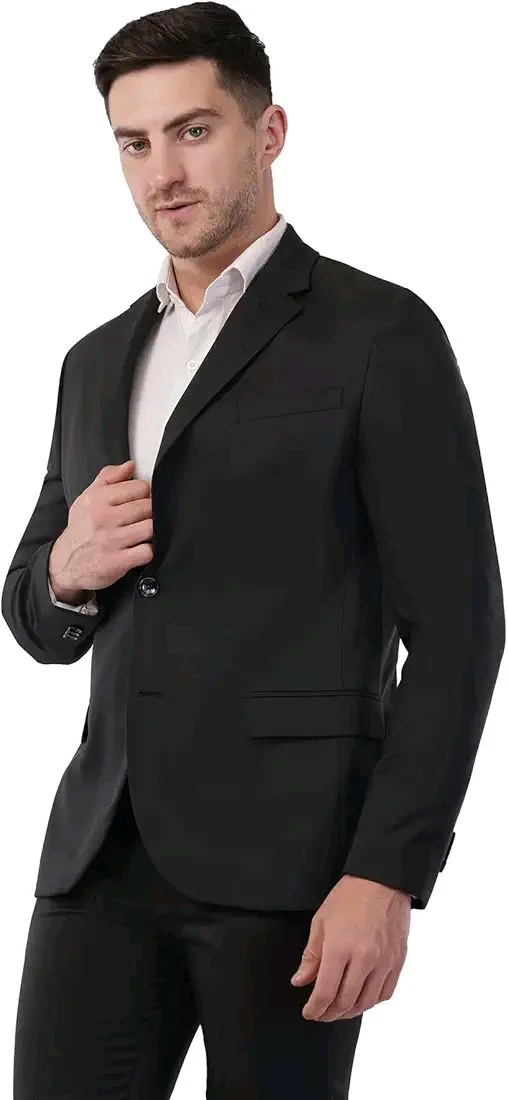 SaintX Men's Formal Blazer | Fully Lined | Slim Fit | Professional Jacket | Premium Business Formal Suit