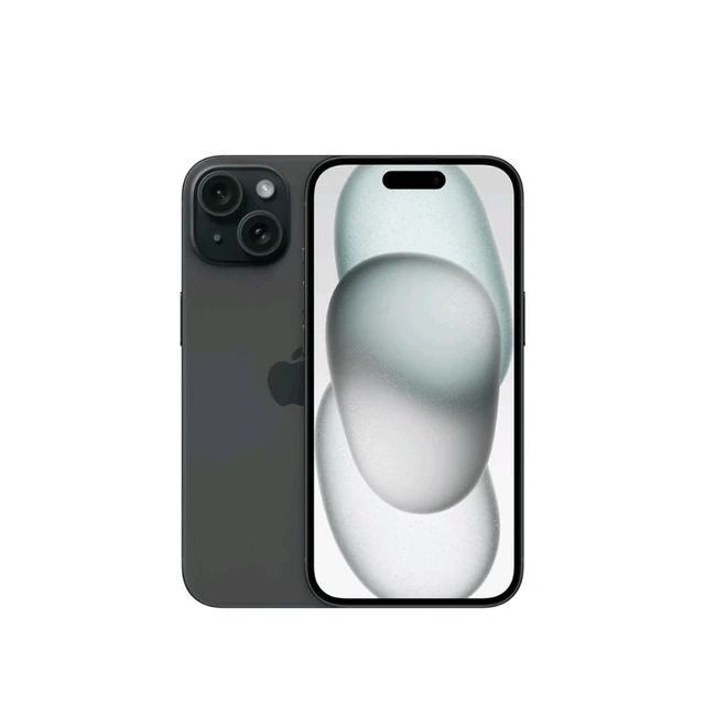 Apple iPhone 15 Black - Refurbished 6GB ,128GB 