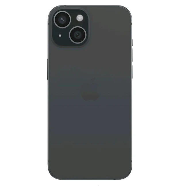 Apple iPhone 15 Black - Refurbished 6GB ,128GB - Black, 6GB/128