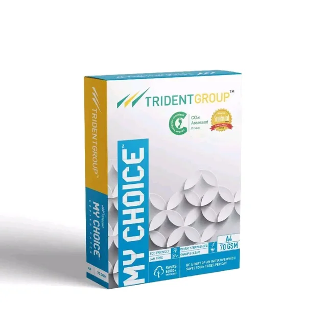  My Choice Trident Unruled A4 70 gsm Printer Paper 500 Sheet