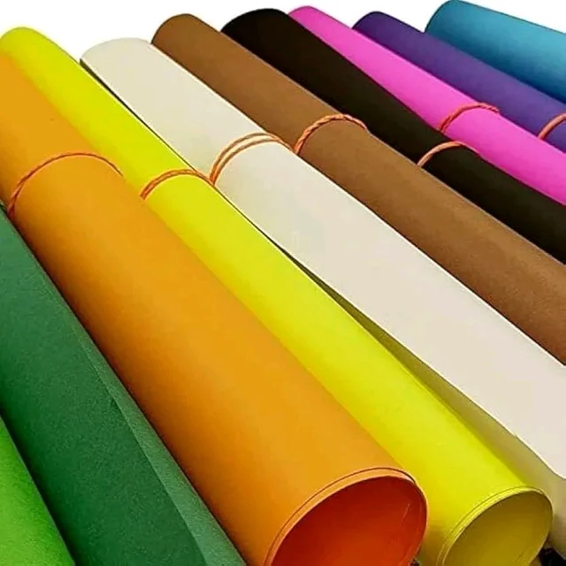 Chart Paper Multi Color Bright , 200 GSM ( Home delivery ) Pack Of 10